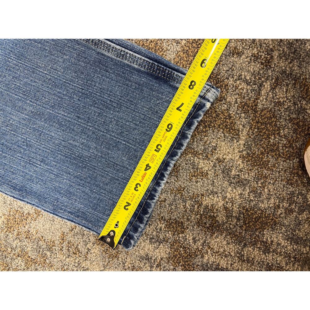 Dickies Jeans Mens 34x32 Blue Medium Wash Relaxed Fit Carpenter Workwear Classic - Picture 6 of 15